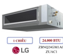 Máy lạnh giấu trần nối ống gió LG Inverter 2.5 HP (2.5 Ngựa) ZBNQ24GM1A0 - Áp suất tĩnh trung bình/cao