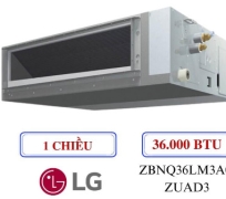 Máy lạnh giấu trần nối ống gió LG Inverter 4.0 HP (4 Ngựa) ZBNQ36LM3A0 - 3 Pha