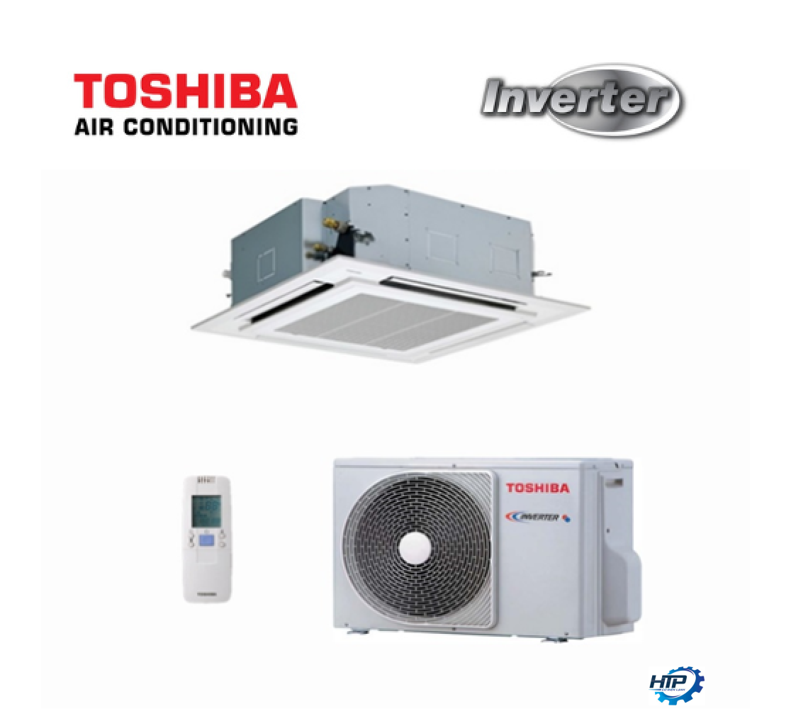 TOSHIBA - Cassette - RAV-GE4201AP-V - DÒNG ĐIỆN 220V - REMOTE - BƠM NƯỚC NGƯNG - 5.0HP