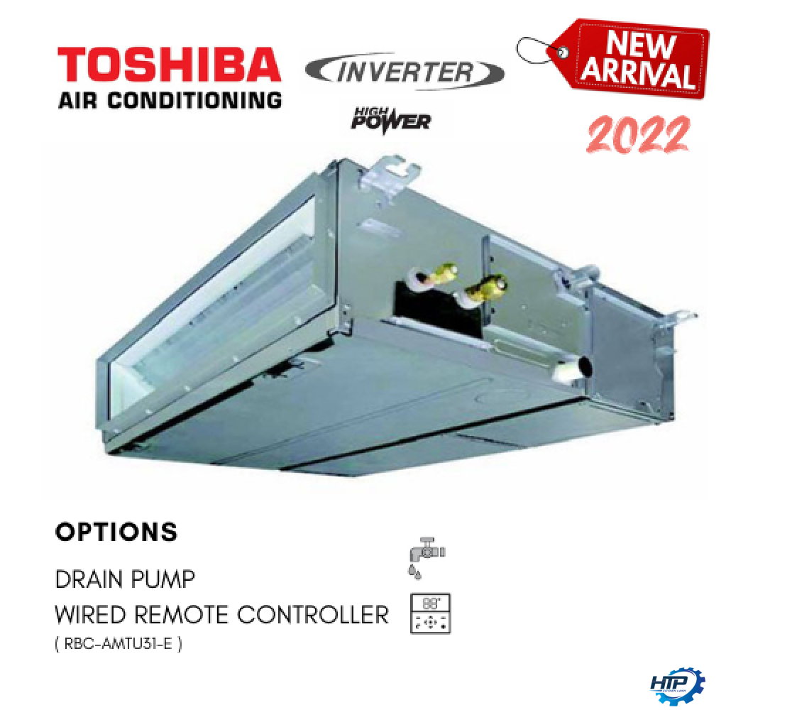 MÁY LẠNH GIẤU TRẦN TOSHIBA - INVERTER - NEW 2022 - RAV-GV2401AP-V - 3.0HP