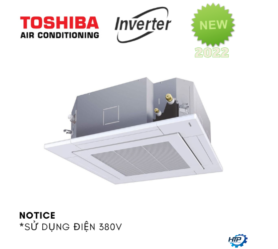 TOSHIBA - Cassette - RAV-GV3601A8P-V - DÒNG ĐIỆN 380V - REMOTE - BƠM NƯỚC NGƯNG - 4.0HP