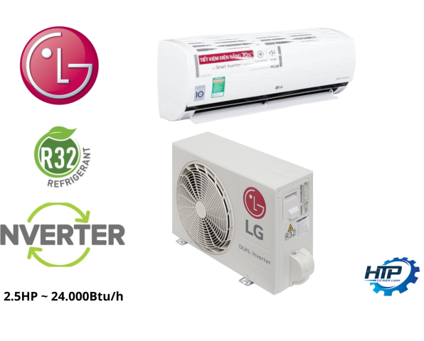 MÁY LẠNH TREO TƯỜNG LG INVERTER V24ENF1 - 2.5HP