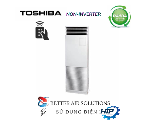 MÁY LẠNH TỦ ĐỨNG TOSHIBA - 380V - RAV-360ASP-V - 4.0HP