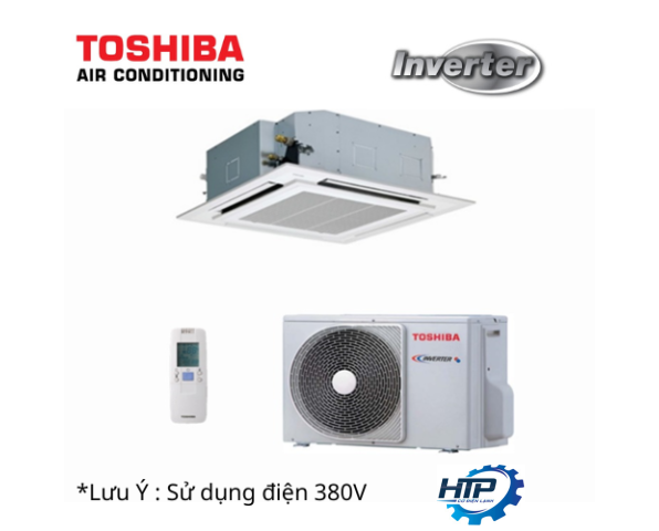 TOSHIBA - Cassette - RAV-GE4801A8P-V- DÒNG ĐIỆN 380V - REMOTE - BƠM NƯỚC NGƯNG - 6.0HP