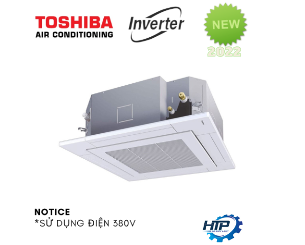 TOSHIBA - Cassette - RAV-GV3601A8P-V - DÒNG ĐIỆN 380V - REMOTE - BƠM NƯỚC NGƯNG - 4.0HP