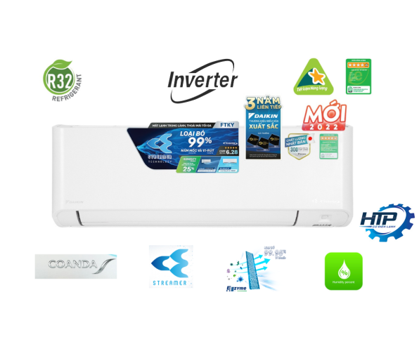 MÁY LẠNH TREO TƯỜNG DAIKIN - INVERTER - NEW 2022 - FTKY25WAVMV - 1.0 HP